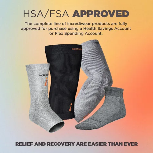 Vista 6 de Incrediwear Funda para el cuerpo: manga de apoyo de espalda para aliviar el dolor de espalda baja y apoyo lumbar, ayuda con la inflamación