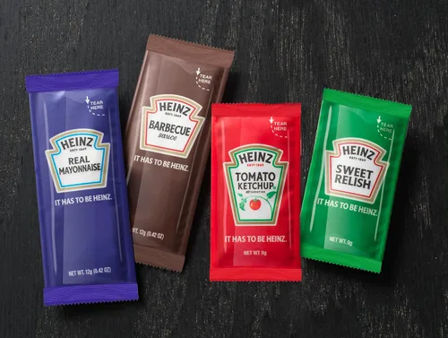 Vista 4 de Heinz Paquetes individuales de mayonesa, 0.42 onzas, paquete de 200