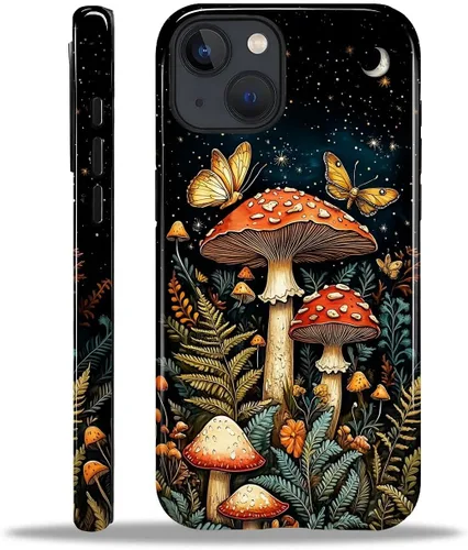 Vista 141 de Funda para iPhone 11, resistente híbrida 2 en 1, protección completa contra golpes con acabado brillante, diseño de collage de tela a cuadros