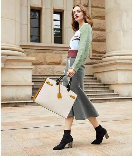 Vista 3 de BOSTANTEN Maletín para mujer con carteras de cuero BOSTANTEN para mujer