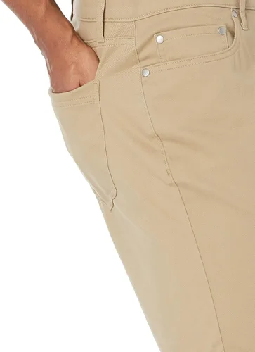 Vista 3 de Tienda Essentials Pantalones cortos elásticos con 5 bolsillos y entrepierna de 9 pulgadas para hombre