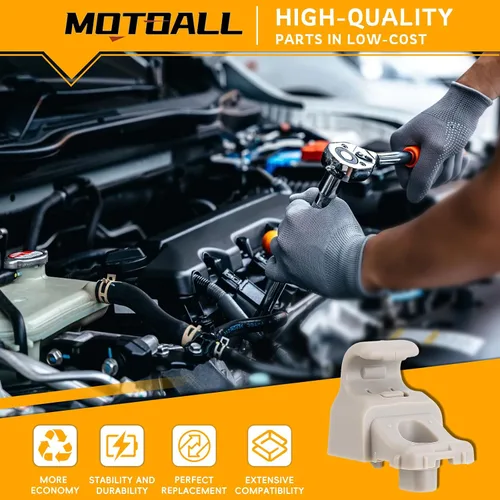Vista 2 de MOTOALL Reemplazo de clips para visera solar para Tesla Model 3 2017-2020
