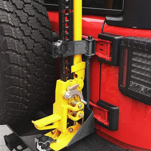 Vista 4 de Soporte de montaje de gato de elevación alta para Jeep Wrangler JK 2007-2018