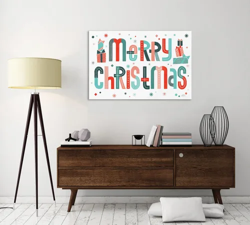 Vista 4 de Jaxson Rea "Retro Holiday I Gallery Wrapped Canvas by Laura Marshall, 15" x 10