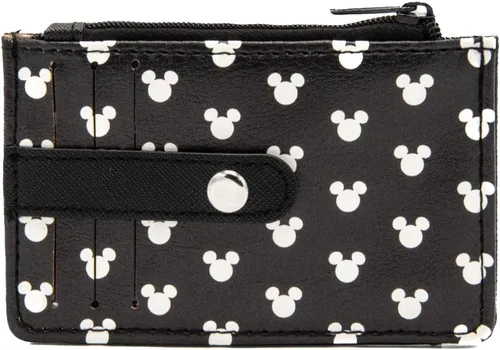Vista 2 de Buckle-Down, Disney, Cartera para mujer con IDtarjetero con 3 ranuras para tarjetas, 1 bolsillo con cremallera para monedas, 1 ranura
