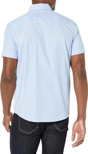 Vista 2 de Lee Uniforms, Camisa Oxford de manga corta para hombre