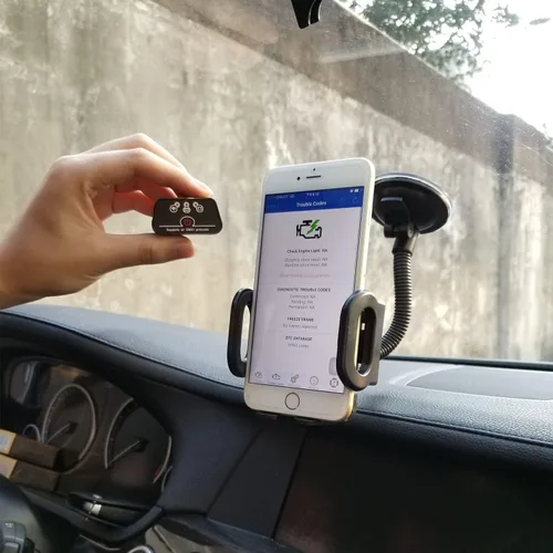 Vista 5 de Vgate iCar2 Adaptador Wi-Fi OBD2 Escáner Herramientas de Escaneo Luz de Chequeo del Motor Herramienta de Diagnóstico para Coche para iOS y Android