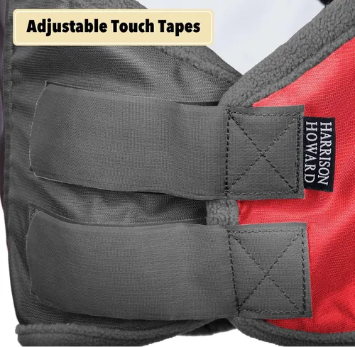 Vista 139 de Harrison Howard Máscara de mosca de caballo luminosa profesional estándar con orejas protección UV para caballo, azul y plateado, pequeño poni Azul