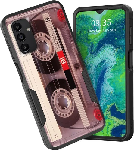 Vista 18 de Funda para Galaxy A15 5G, doble capa híbrida resistente a prueba de golpes, policarbonato duro, silicona suave, TPU, funda protectora para Samsung