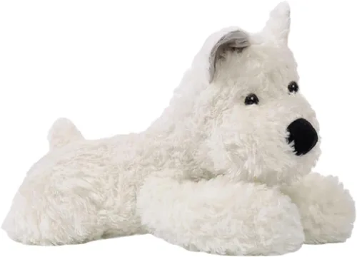 Vista 9 de Adorable juguete de peluche para perro West Highland White Terrier - Juguete de peluche suave de 8.6 pulgadas, el mejor amigo de los niños