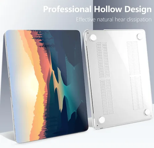 Vista 6 de Batianda Estuche Premium para Nuevo MacBook Air de 15 Pulgadas 2025 M4 2024 2023 con Chip M3 M2 Modelo A3241/A3114/A2941, Estuche Protector