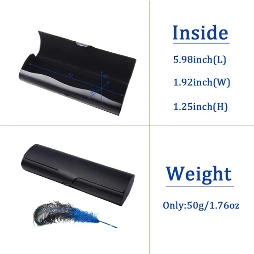 Vista 5 de Philley Funda de aluminio para gafas de miopía ultraliviana