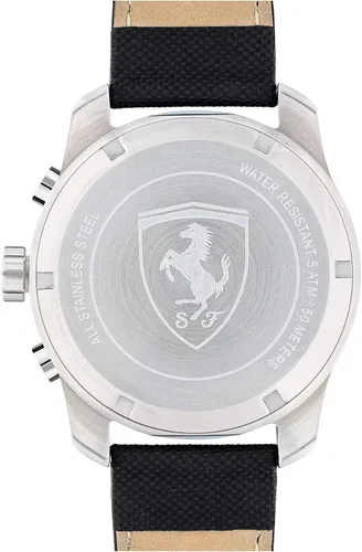 Vista 4 de Scuderia Ferrari Reloj de cuarzo 0830444 para hombre, Rojo -, Correa