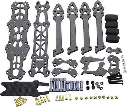 Vista 5 de FPV Racing drone fibra de carbono Quadcopter Freestyle Frame (5 pulgadas)
