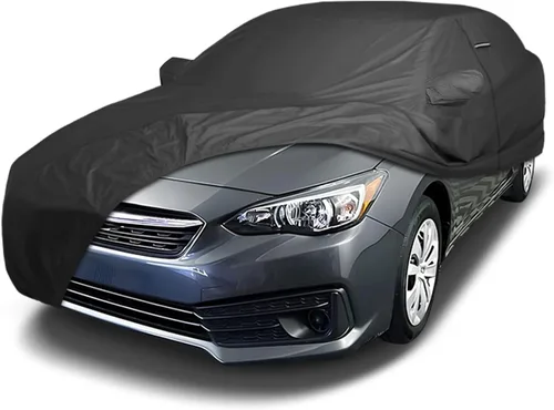 Vista 30 de Funda de automóvil personalizada para Subaru BRZ (2013-2025), impermeable, para todo tipo de clima, lluvia, nieve, UV, protector solar para exterior