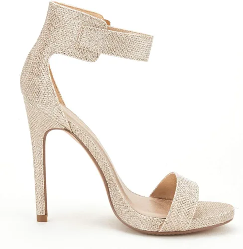 Vista 3 de DREAM PAIRS Sandalias de tacón con correa de tobillo para mujer