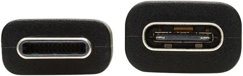 Vista 3 de Tripp Lite Cable de extensión USB-C (M/F), USB 3.2 Gen 2, Thunderbolt 3, negro, 10 Gbps, carga de entrega de energía de 60 W, 20 voltios, 3