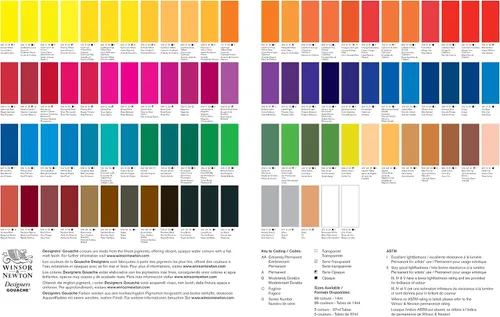 Vista 3 de Tubos de pintura Winsor & Newton Designers Gouache