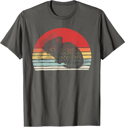 Vista 5 de Camiseta Pika Retro Vintage Asphalt Grey