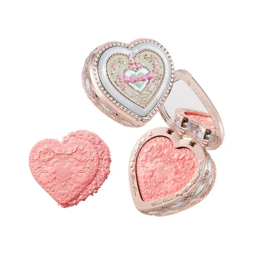 Vista 10 de Flower Knows Bunny Garden Embossed Satin Blush, Talc-Free, Soft Baby Pink 03 Tutú de ballet