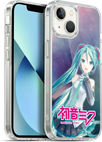 Vista 63 de Head Case Designs Licencia Oficial Hatsune Miku Gráficos Lindos Carcasa de Gel [Protección de Grado Militar] Compatible con Apple iPhone 7