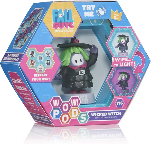 Vista 9 de Wow! PODS Fall Guys: Ultimate Knockout - Figura de cabeza de globo iluminada de astronauta Producto oficial, coleccionables, juguetes y regalos