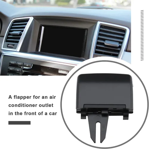 Vista 2 de SING F LTD Clip de salida de aire para automóvil compatible con W166 ML Class/GLE Class/X166 GL Class/GLS Clase Front Row Aire Acondicionado Rejilla