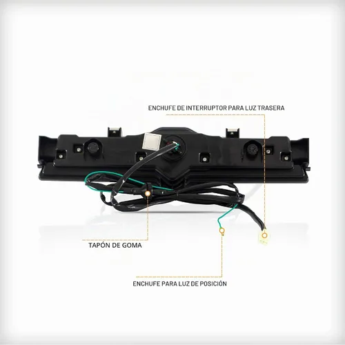Vista 8 de VLAND Conjunto de luces traseras para Toyota GT86 2012-2020, BRZ 2013-2018, FRS 2012-2016 con señal de giro, luz LED DRL, enchufar y usar