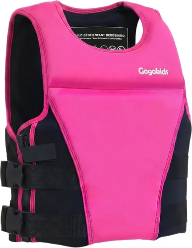 Vista 8 de Gogokids Chaleco de natación para niños de 50 a 125 libras, ligero