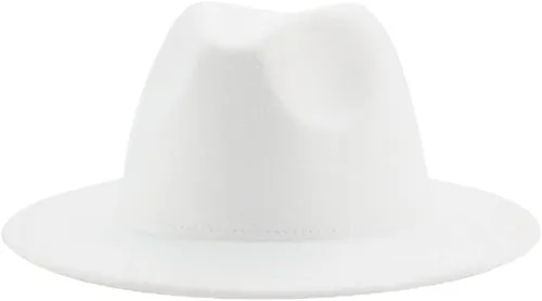 Vista 8 de Sombrero de invierno para mujer, sombreros de invierno para mujer, moda formal, boda, decorar, gorra de Panamá