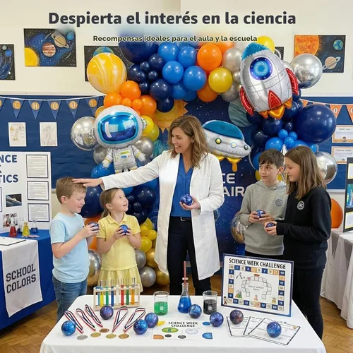 Vista 5 de LOVESTOWN 12 bolas antiestrés de espuma de galaxia, juguetes esponjosos, 2