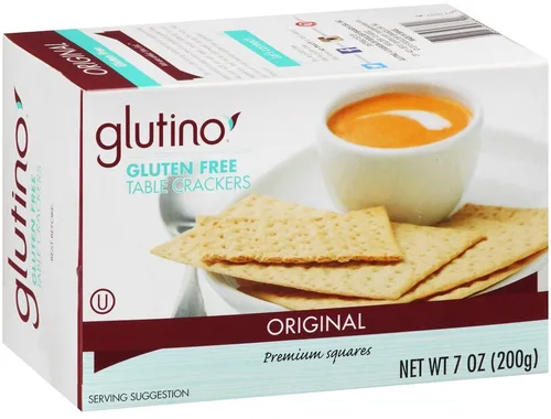 Vista 2 de Glutino Galletas saladas, mesa, 7 onzas (paquete de 6)