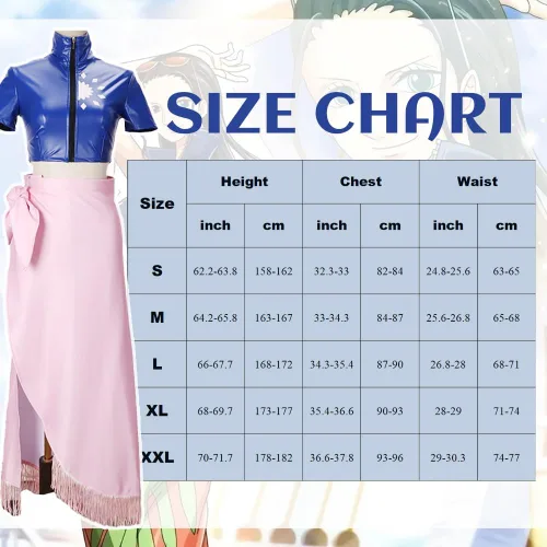 Vista 5 de Teilwenl Nico Robin - Disfraz de cosplay para mujer, vestido de una pieza de anime de Nico Robin