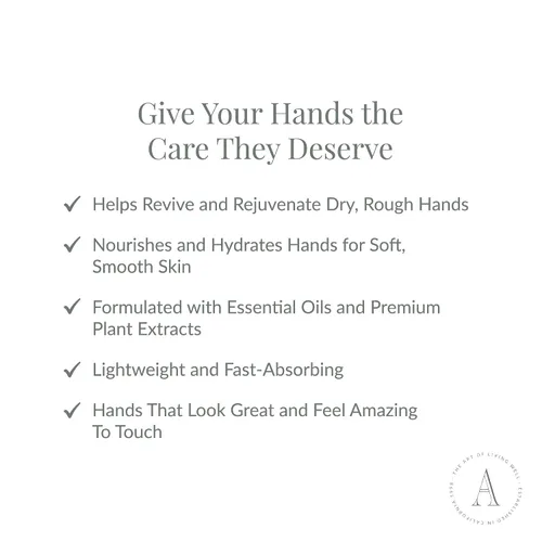 Vista 2 de Archipelago Botanicals Black Honey Hand Crème, loción de manos rica y ligeramente perfumada para piel seca, cutículas y puntos ásperos, extractos