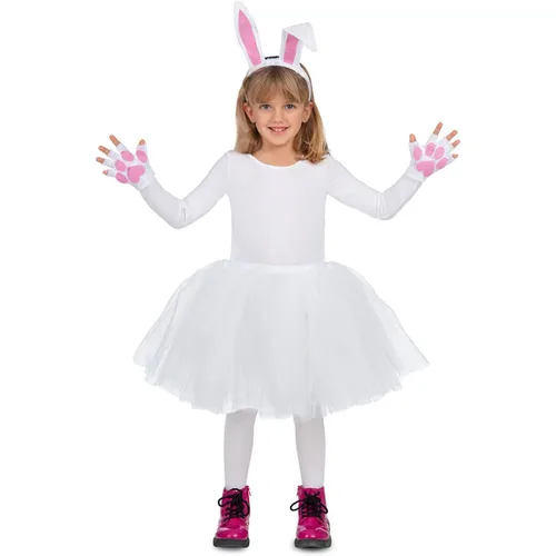 Vista 2 de Disfraz para Niños My Other Me Blanco Conejo Talla única S