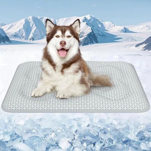 Vista 14 de Rywell - Tapete de enfriamiento reversible grueso para perros para todas Gris