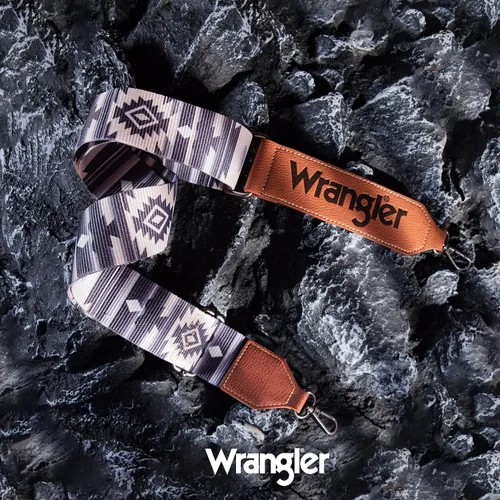 Vista 3 de Wrangler Strap Western Purse Straps Replacement Crossbody Handbag Adjustable Aztec Wide Guitar Strap