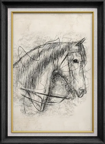 Vista 45 de SIGNWIN Arte de marco de alta calidad, elegante, vintage, ilustraciones de dibujo de árbol, arte fino, arte tradicional icónico para sala de estar