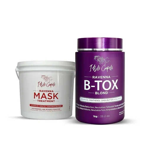 Vista 16 de Mascarilla Profesional Para El Cabello Ravenna Para Cabello Dañado - Brillo Intenso Y Humectación Para Todo Tipo De Cabello - Mascarilla