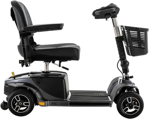 Vista 2 de Pride Revo 2.0 - Patinete de movilidad de 4 ruedas con Avail Ext Warr (gris)