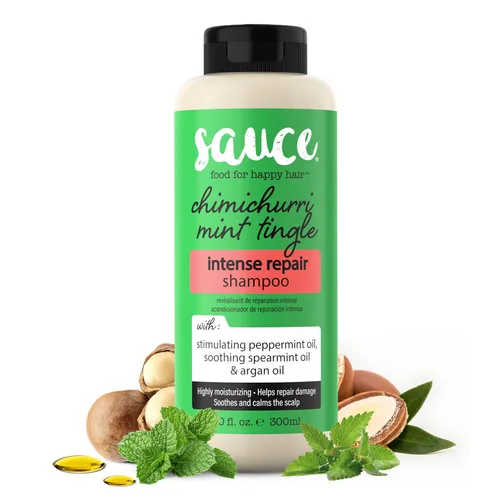 Vista 9 de SAUCE BEAUTY Creamy House Dressing - Acondicionador para cabello rizado, cabello fino a medio, desenredante para el control del encrespamiento