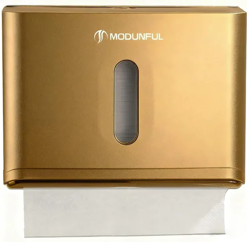 Vista 13 de Dispensador de toallas de papel para montaje en pared, dispensador de toallas de papel multipliegue adhesivo sin taladrar para baños de caravanas
