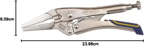 Vista 8 de IRWIN VISE-GRIP Alicates de bloqueo, liberación rápida, punta larga con cortador de alambre, 6 pulgadas (IRHT82583)