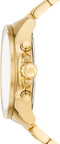 Vista 2 de Michael Kors Whitney - Reloj de acero inoxidable con detalles ostentosos