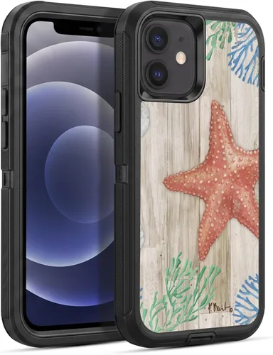 Vista 31 de Head Case Designs Officially Licensed Paul Brent Agate Mermaid Coastal Gel Armor Case [Military Grade Drop Protection] Compatible with Apple iPhone