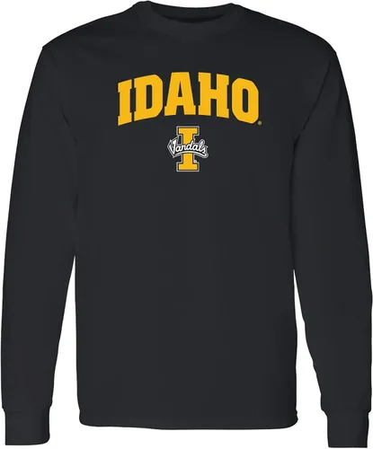 Vista 115 de NCAA oficial de College – University Team Color Arco Logo Manga Larga