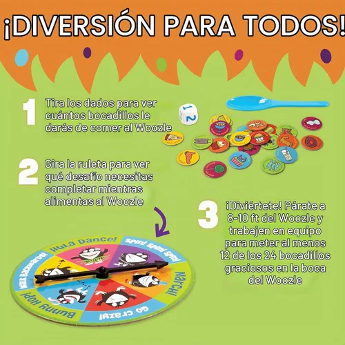 Vista 3 de Juego para niños Feed the Woozle para aprendizaje