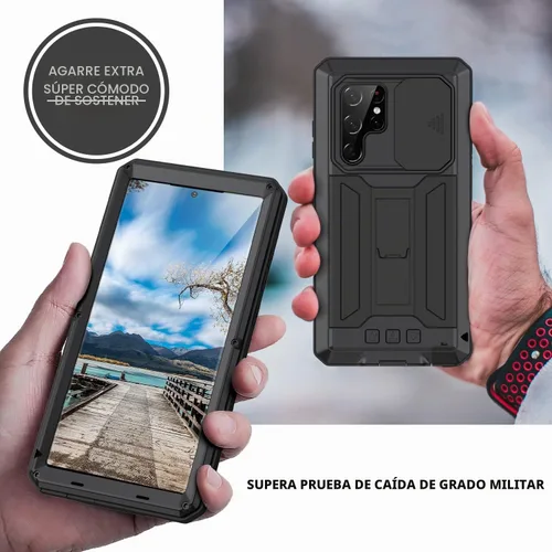 Vista 4 de Lunivop - Carcasa para Samsung Galaxy s22 Ultra de 6,8 pulgadas, color negro