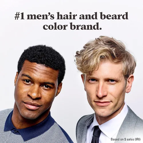 Vista 5 de Solo para hombres Auto Stop, tintura química para el cabello, 1, marrón (Medium Dark Brown)