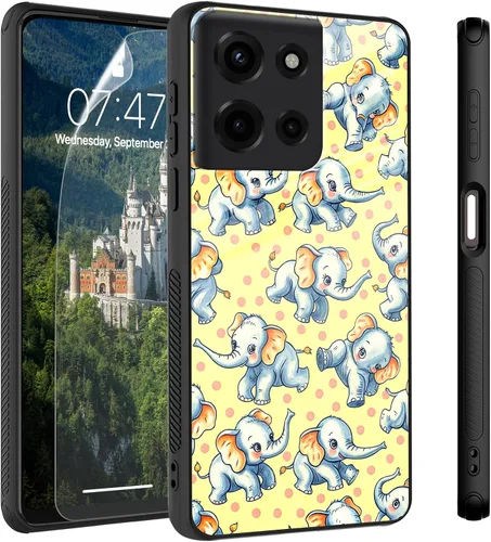 Vista 15 de Funda para Motorola Moto Edge 2022, cubierta trasera de vidrio templado con protector de pantalla, protección a prueba de golpes para Motorola Moto